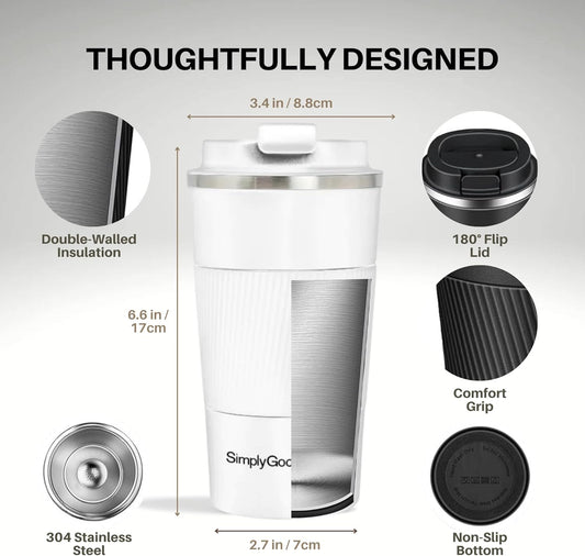 The Thermal Mug, White